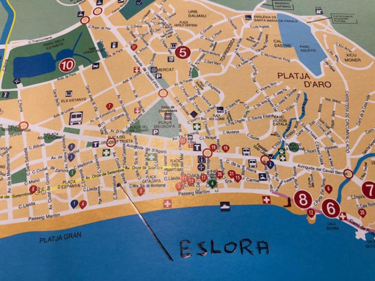 Eslora - Playa De Aro Villa Platja d'Aro Eksteriør bilde